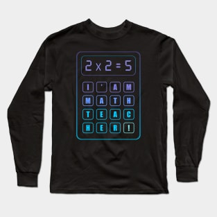 Math teacher Long Sleeve T-Shirt